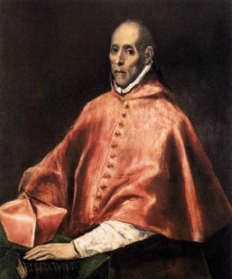 GRECO, El Portrait of Cardinal Tavera oil painting picture